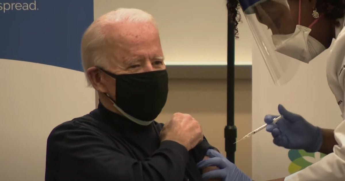 On Monday, Biden received the first of two shots that make up the Pfizer COVID-19 vaccine. He was inoculated on camera to boost public trust in the shot.