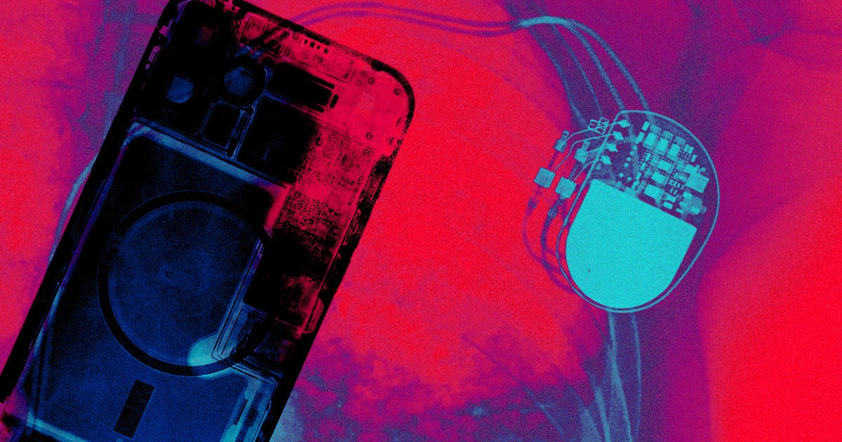 After a study found that an iPhone can shut down an implantable defibrillator by being near it, Apple is recommending to keep it at least 6 inches away.