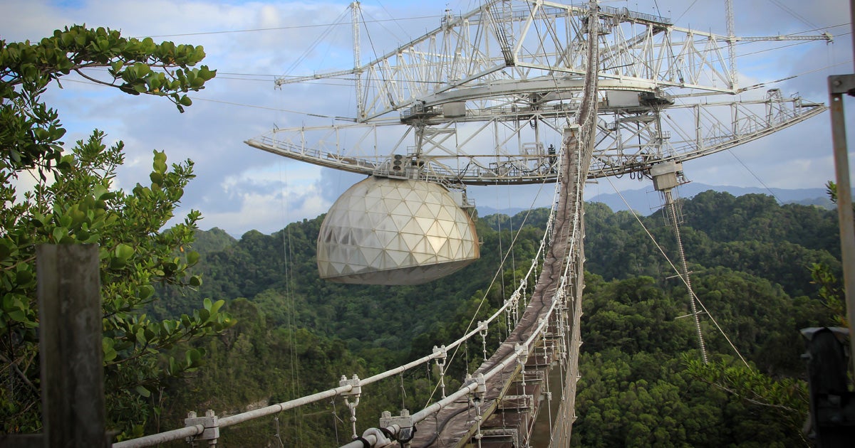 Congress is expecting a progress report from the National Science Foundation on how to rebuild the collapsed radio telescope at the Arecibo Observatory.