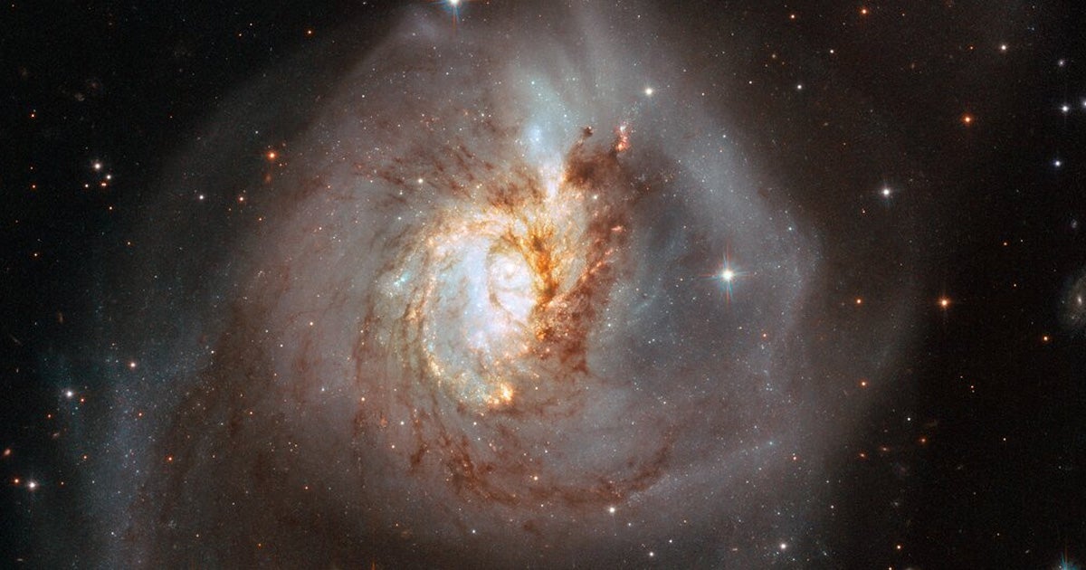 NASA and the European Space Agency have graced us with six glorious views of mindbogglingly massive galaxy mergers, courtesy of the Hubble Space Telescope.