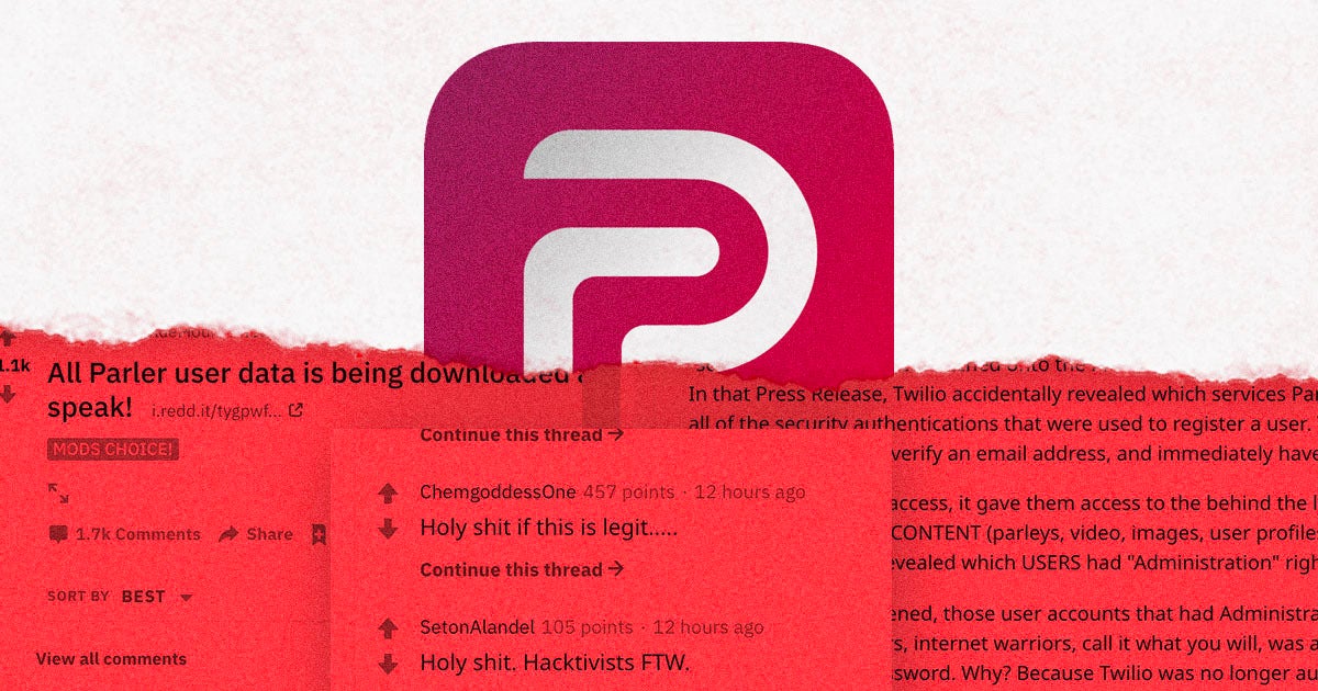 Before Parler, the far-right version of Twitter, went dark, a hacker and their followers scraped user data from the raid on the U.S. Capitol.