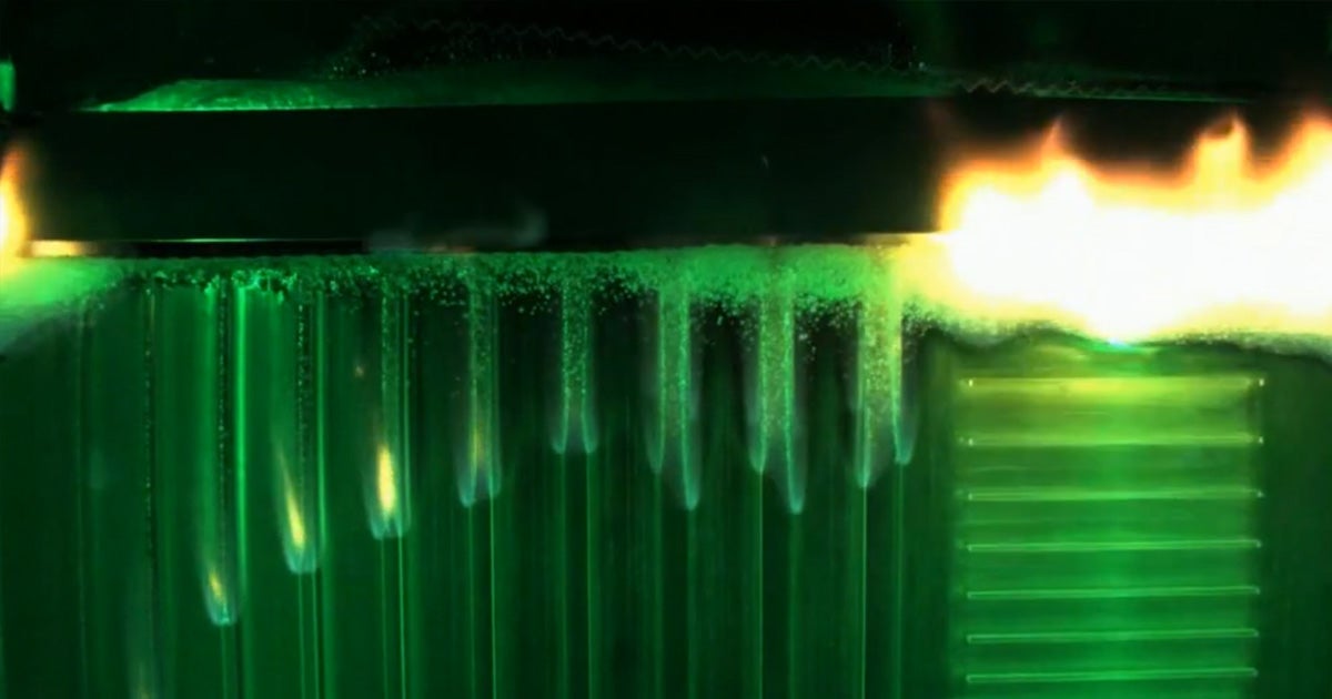 In an experiment, NASA set several controlled fires inside a used Cygnus cargo resupply spacecraft to study how fire spreads in microgravity.