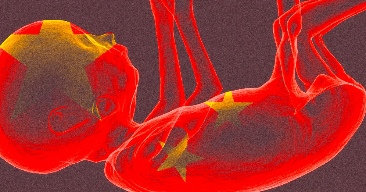 The number of babies born in China dropped by nearly 15 percent in 2020, potentially heralding problems as the country's population skews older.