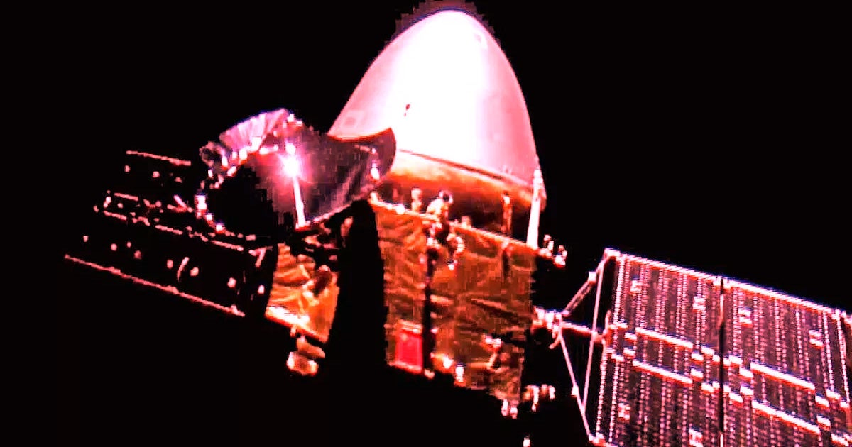 China's Tianwen-1 mission is now in orbit around Mars, where it will remain for several months before attempting to land on the surface.