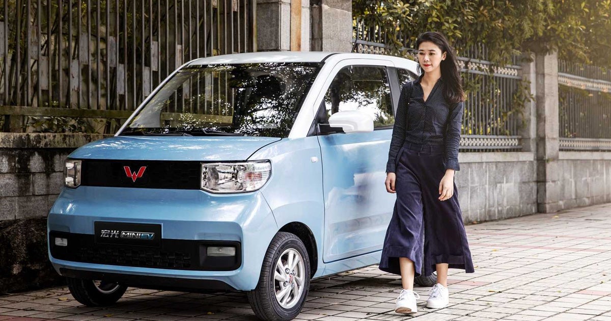 A compact electric vehicle that costs just $4,500 is vastly outselling Tesla's vehicles in China, the BBC reports.