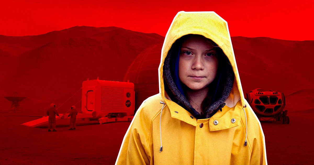A new satirical video ad created by Greta Thunberg's Fridays for Future campaign pokes fun at the idea of having the "one percent" escape to Mars.