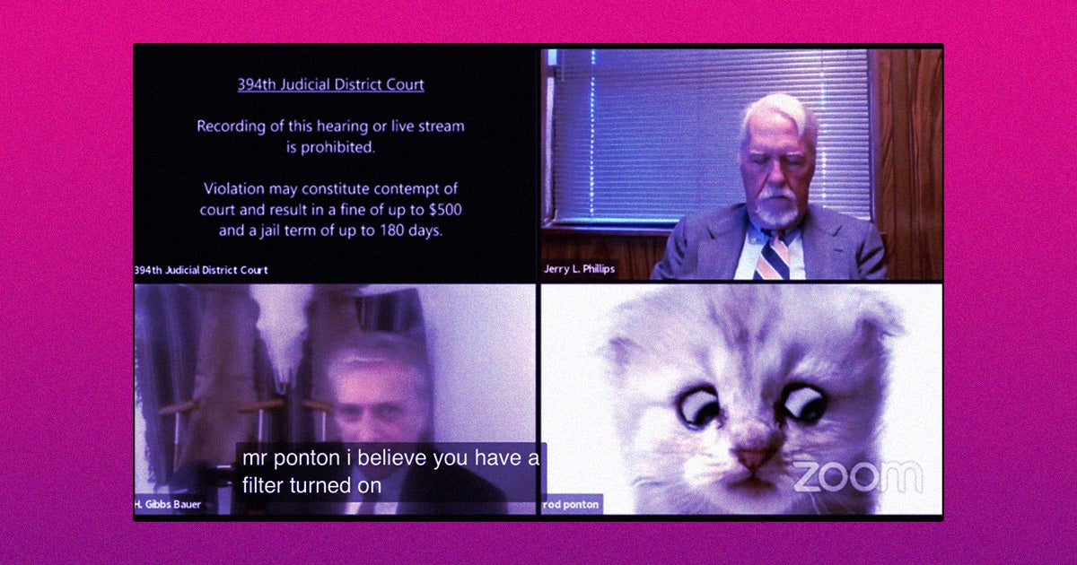 A Texas lawyer learned his lesson after joining a live court session while having a Zoom filter on that turned his face into an animated kitty cat.