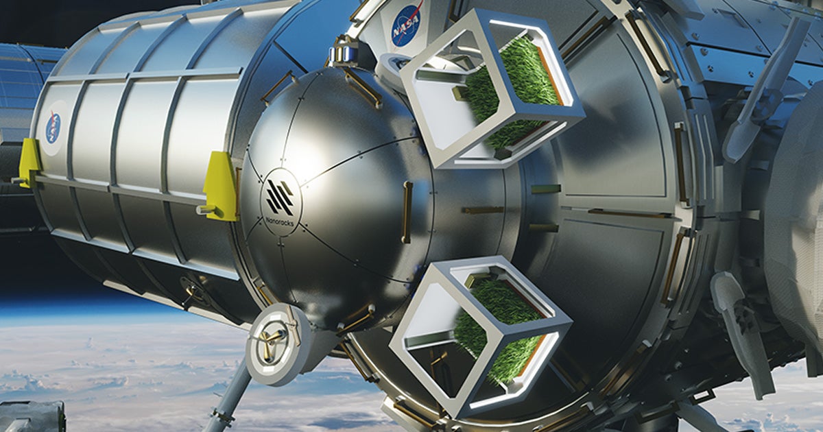 The space company and NASA contractor Nanoracks wants to build greenhouses in space to bolster food security in the face of climate change.