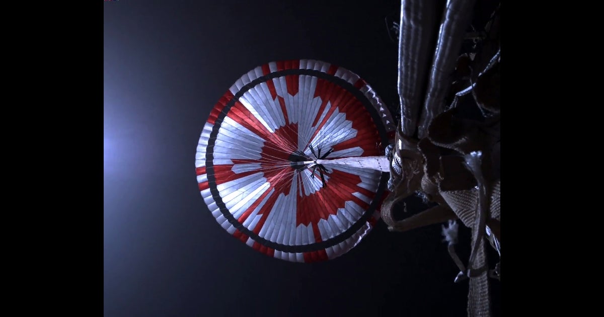 NASA embedded a secret code on the parachute of the Perseverance Mars rover to help inspire others. Here's exactly what it says.