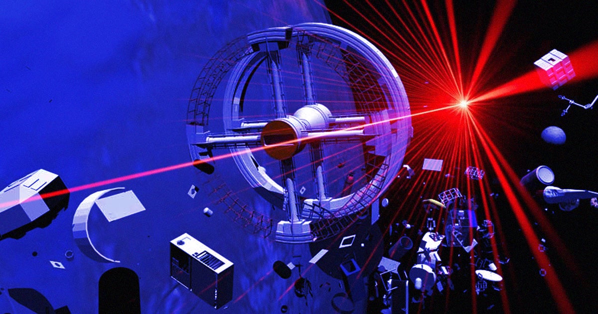 Russian physicist  Egor Loktionov is suggesting to use space-based lasers to melt non-operational satellites into plasma as a way to clean up Earth's orbit.