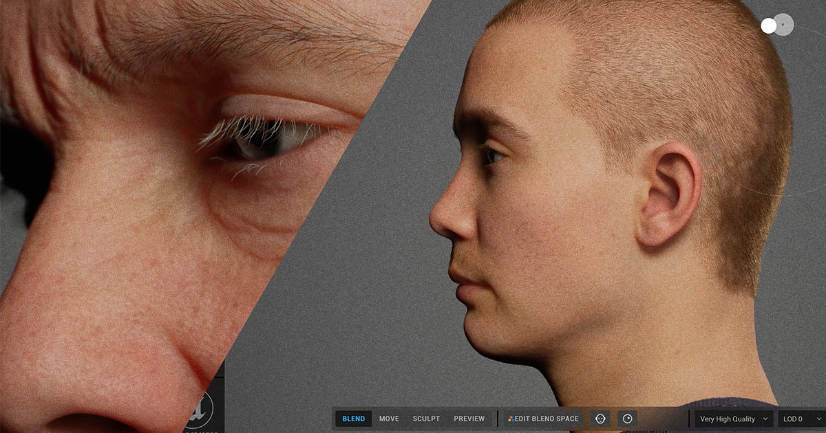 Epic Games plans to release a browser tool that will quickly create almost-photorealistic CGI characters with the Unreal Engine.