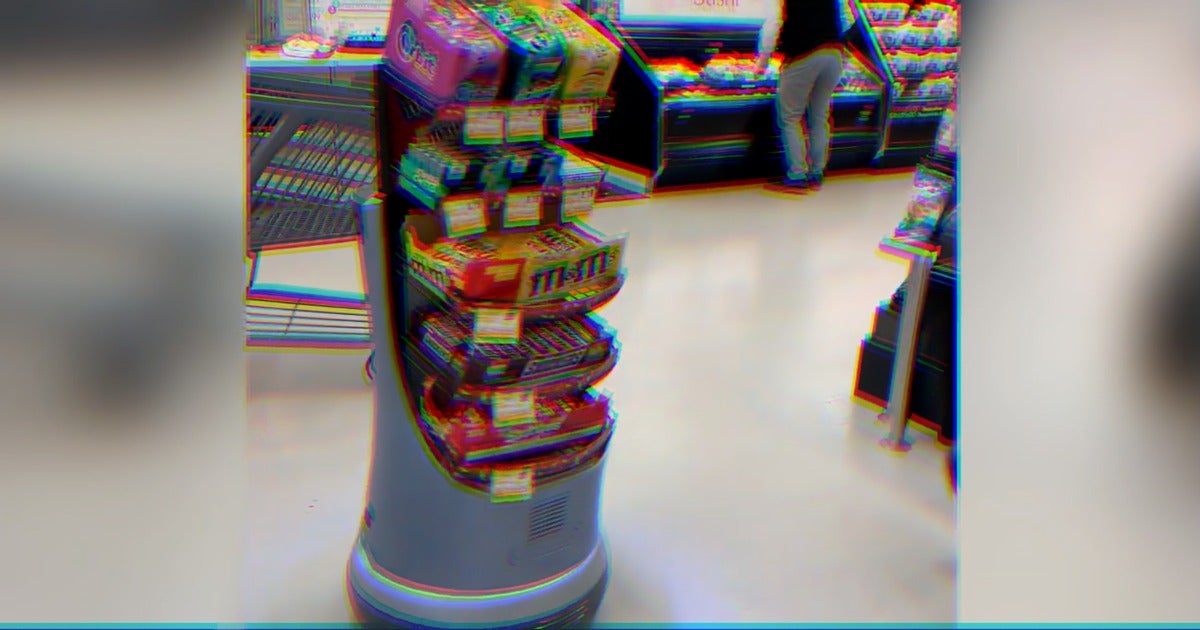 Mars Incorporated has developed an autonomous robot that will follow shoppers around a grocery store to tempt them with candy before they checkout.