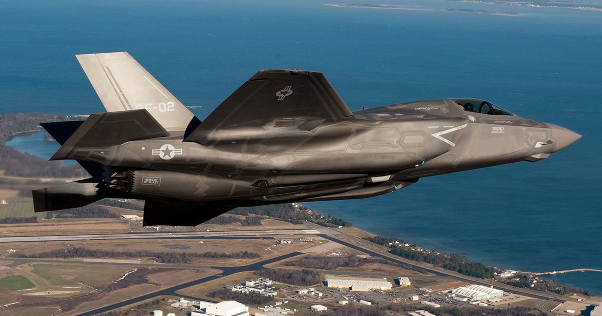 A Marine Corps F-35B fighter jet had its Gatling gun discharge a 25mm armor piercing high explosive round causing at least $2.5 million in damages.