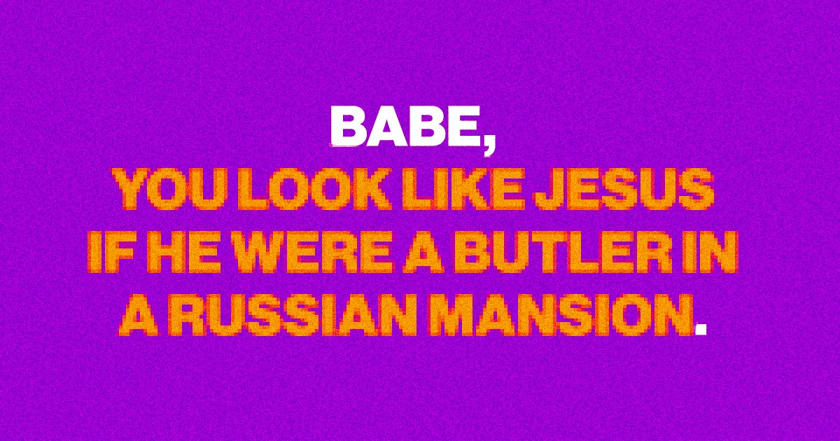 Janelle Shane trained the artificial intelligence algorithm GPT-3 to write some incredible pickup lines. We think they have a shot at actually working.