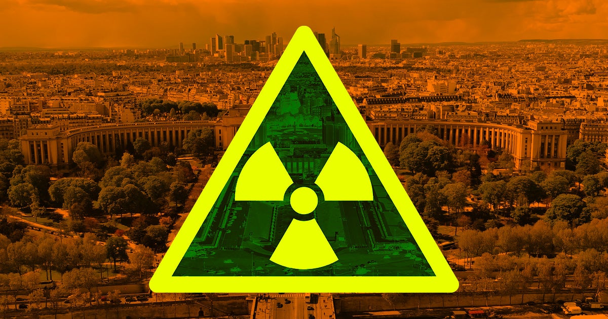 Saharan dust carrying radioactive isotopes from France's nuclear bomb tests in the 1960s is now blowing back into France.