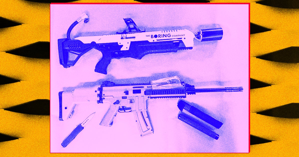 Canadian police seized a Boring Company "Not-a-Flamethrower" during a drug bust, despite the weapon perhaps being technically legal.