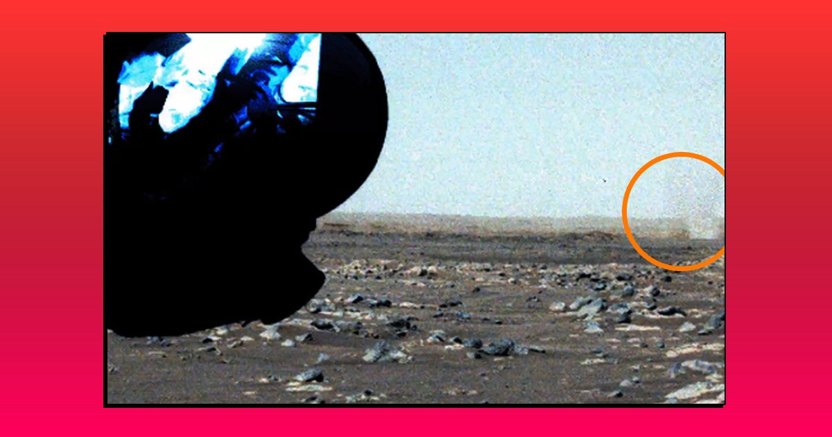 NASA recently released footage of the first dust devil, a tiny, traveling twister, spotted by the Perseverance rover on Mars.