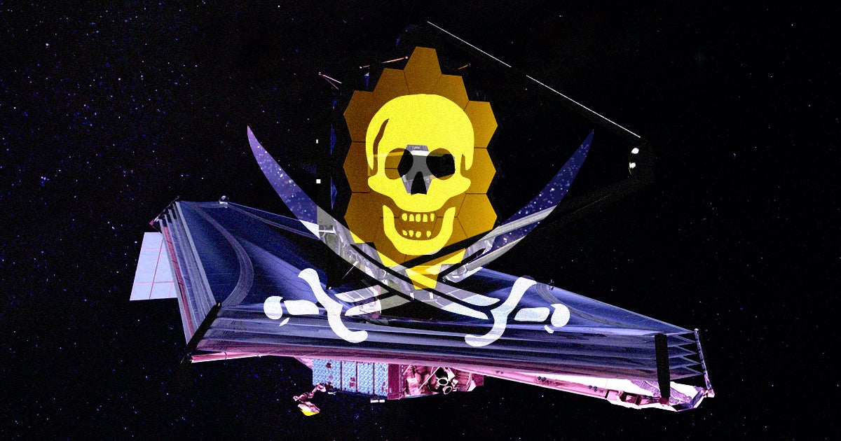 At a recent meeting about NASA's James Webb space telescope, engineers voiced their concern over pirates, as The Atlantic reports.