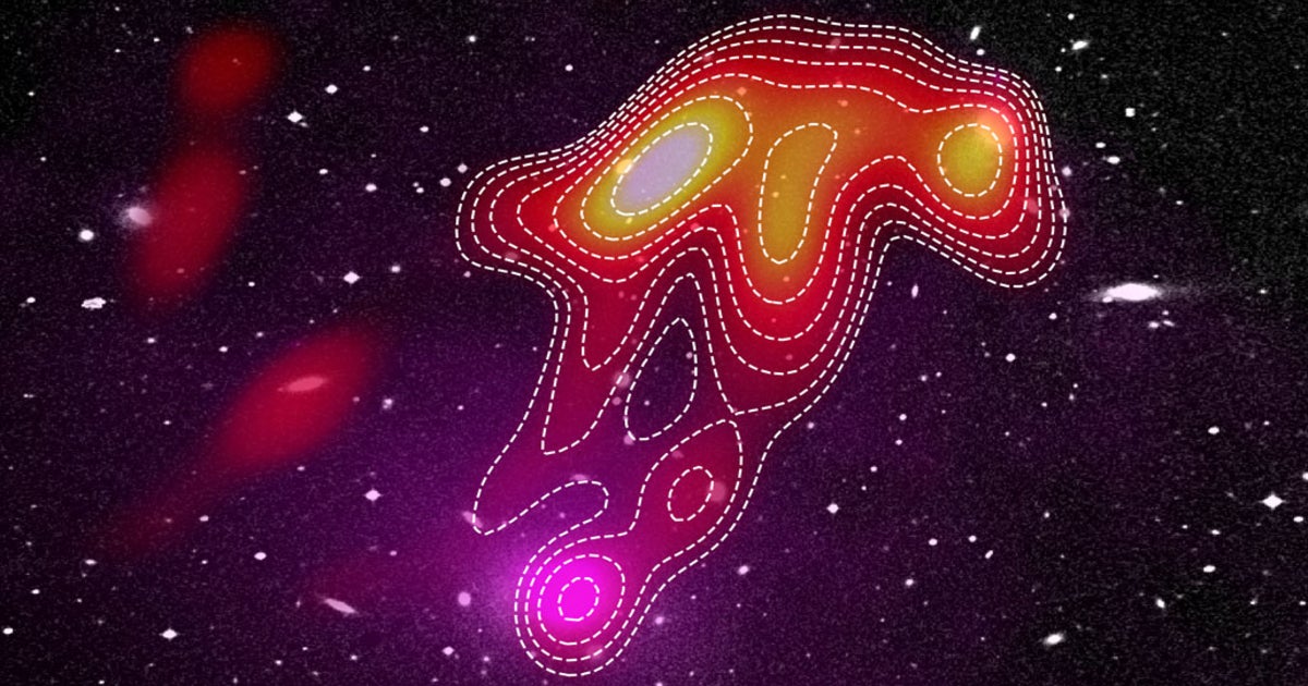 Researchers have discovered a distant space object that is emitting ultra-low radio frequencies in the shape of a jellyfish.
