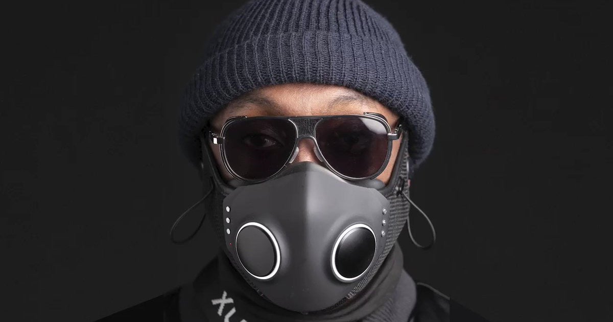 The "Xupermask," Will.i.am's collaboration with N95 face mask manufacturer Honeywell, is a mask that has more bells and whistles than sense.