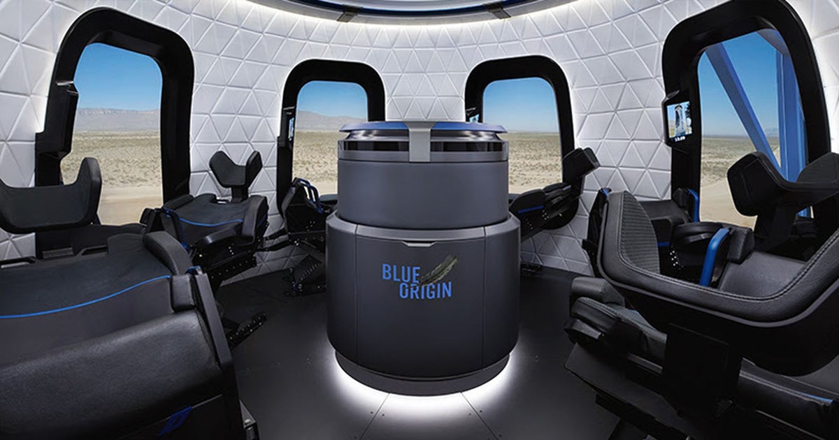 Jeff Bezos-led space company Blue Origin is opening up a seat on its first crewed flight to space — and it's putting the ticket up for auction.