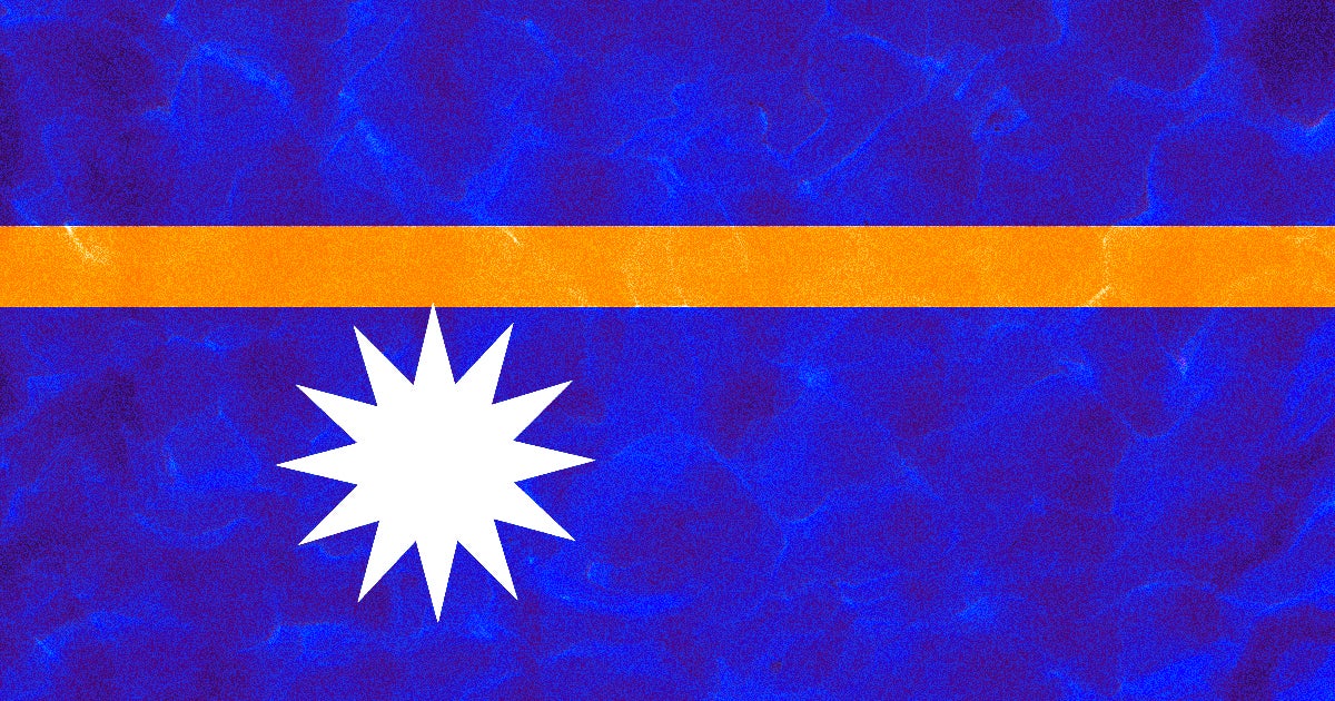 The Republic of Nauru announced that it's now vaccinated about 108 percent of its adult population against the coronavirus.