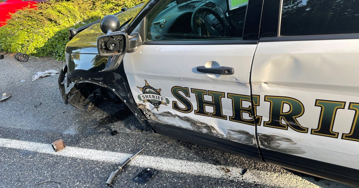 A 2015 Tesla Model S crashed into a parked Washington state deputy's patrol vehicle over the weekend with its Autopilot feature turned on.