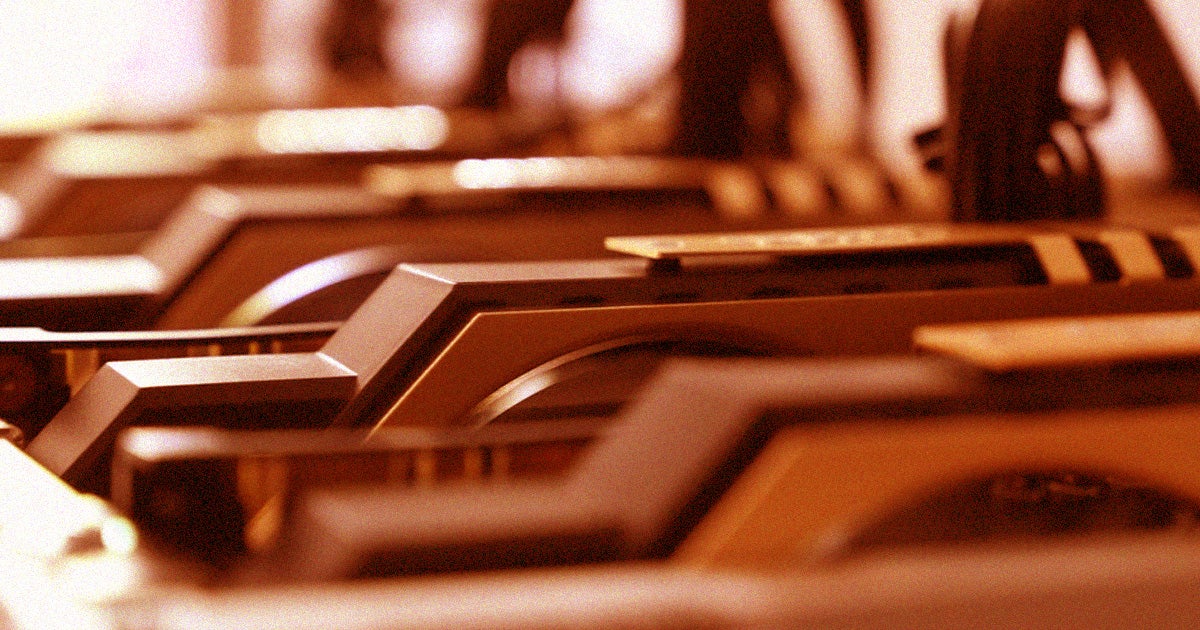 China's authorities are increasingly cracking down on cryptocurrency mining practices, causing the price of graphics cards to plummet.