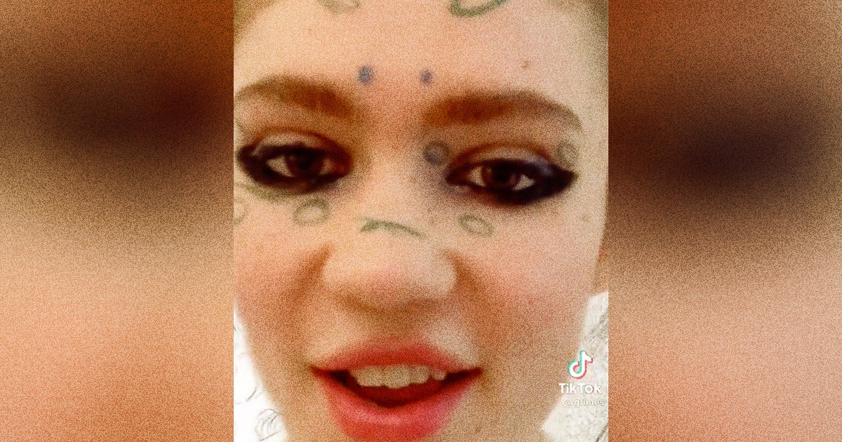 Singer-songwriter Grimes posted a TikTok video on Wednesday night in which she returned to her next biggest pastime: overpromising what artificial intelligence can provide to society.