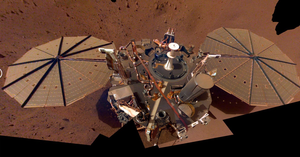 After spending over two and a half years on the surface of Mars, NASA's Insight Mars Lander is looking a little worse for wear.