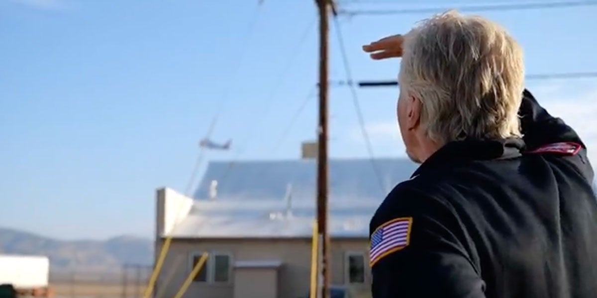 Following Virgin Orbit's successful launch of seven satellites earlier this morning, CEO Richard Branson threw a jab at the competition.