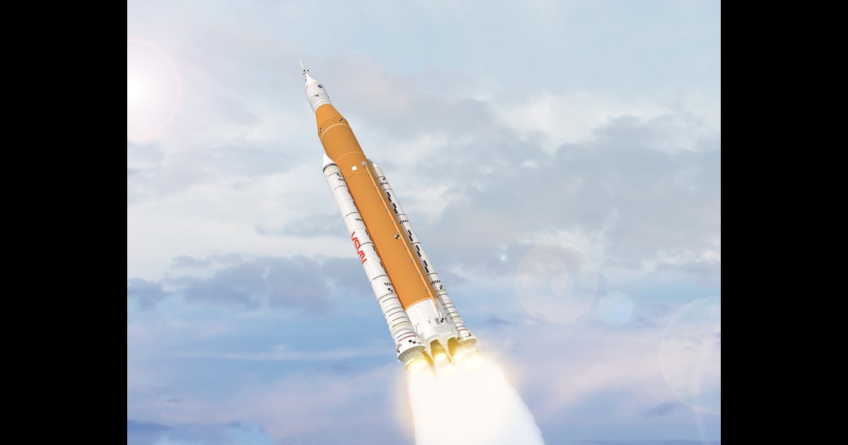 NASA engineers have finished assembling the Space Launch System that will take astronauts back to the Moon. The rocket is taller than the Statue of Liberty.