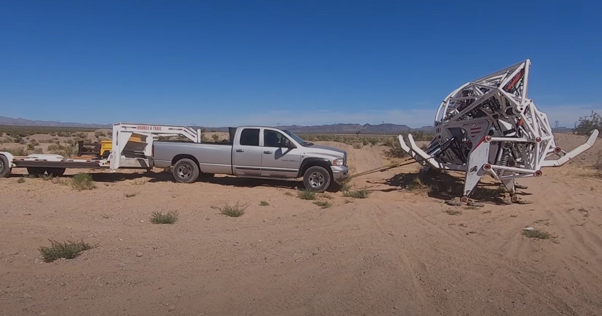 Back in 2019, the folks behind the startup Furrion Exo-Bionics took their 9,000 pound mechanized suit called Prosthesis for a spin in the desert.