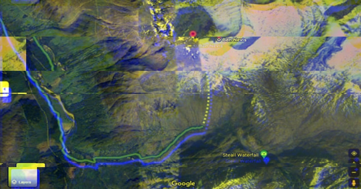 A Scottish conservation group claims Google Maps has been suggesting “potentially fatal” routes up mountains — and even directly over cliffs.