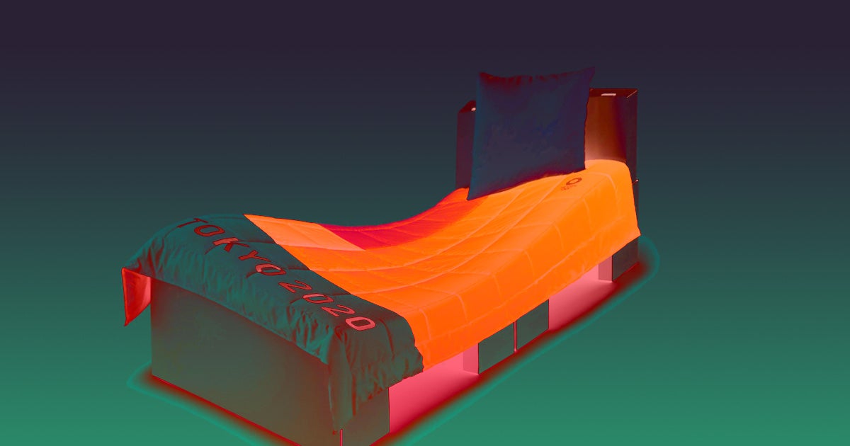 Rumors spread online that cardboard beds provided to Olympic athletes in Tokyo were designed as a way to discourage sex. Officials are calling it fake news.