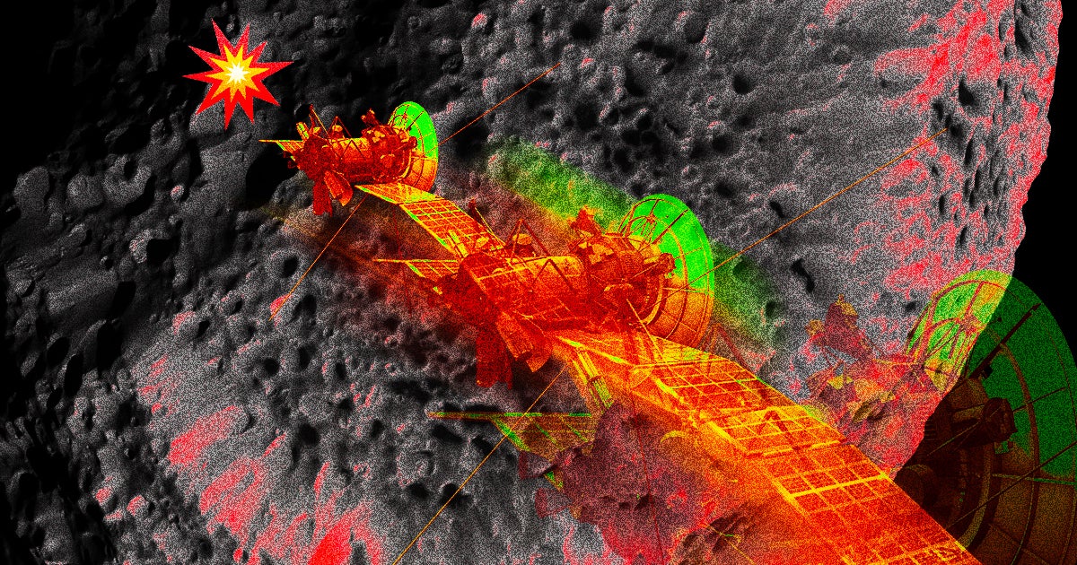 Scientists say we could deflect a killer asteroid by bombarding it with telecom satellites that are already in orbit instead of bombs.