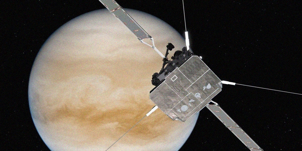 The European Space Agency and NASA's Solar Orbiter just came eerily close to the surface of Venus, snapping a series of glorious pictures.