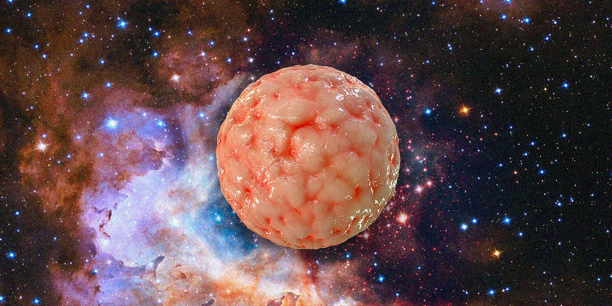 What would happen if you threw all 7.88 billion humans on Earth into one galactic blender and extracted the resulting goo into a sphere?