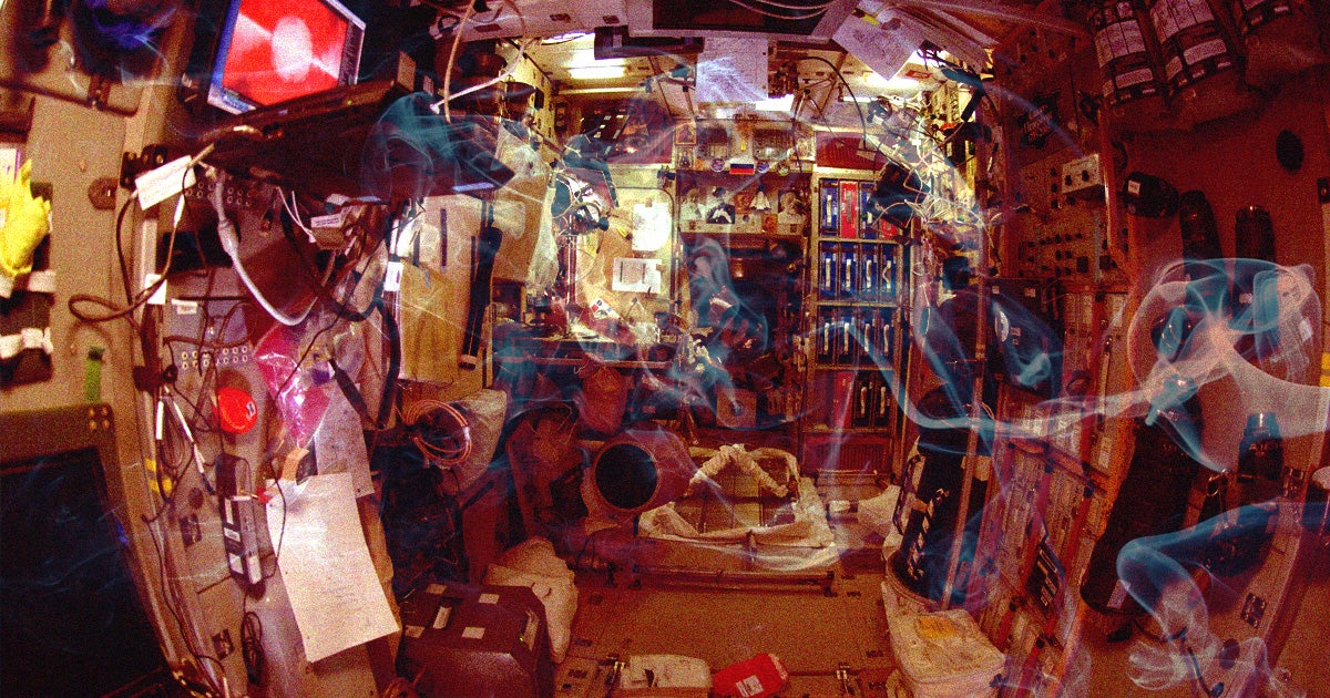 Both the fire and smoke alarms were triggered early Thursday morning on board the Russian Zvezda module of the International Space Station.