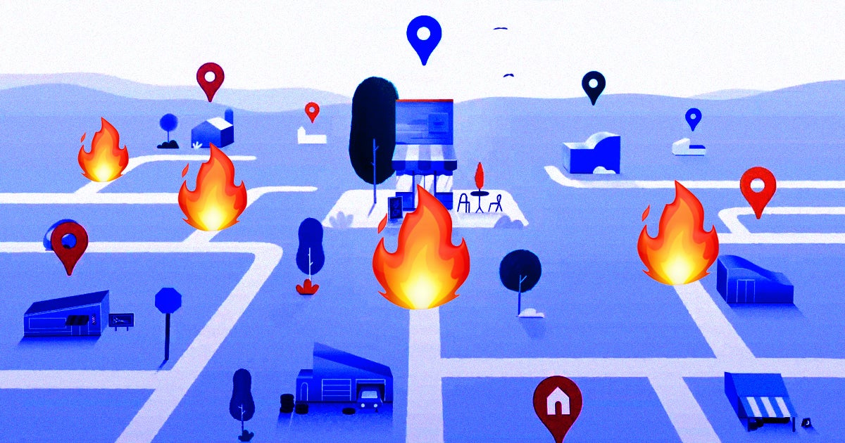Google is about to launch a "wildfire" layer on Google Maps that shows whether the surrounding area is currently burning.