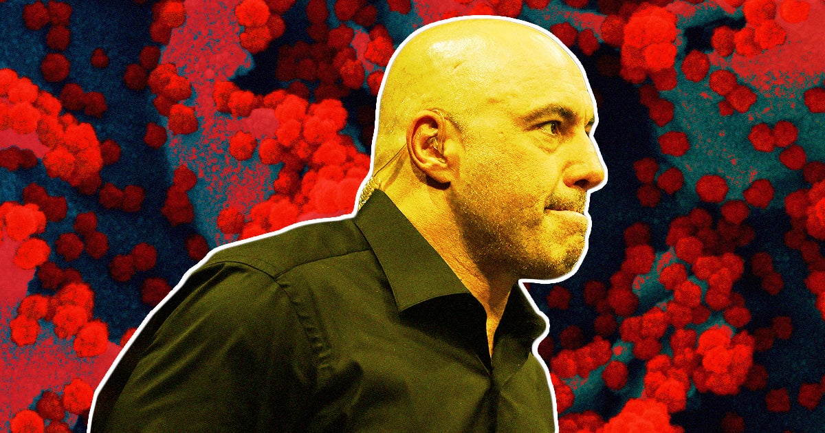 Prominent podcaster Joe Rogan has tested positive for the coronavirus and is "throwing the kitchen sink" at the virus to treat the disease.