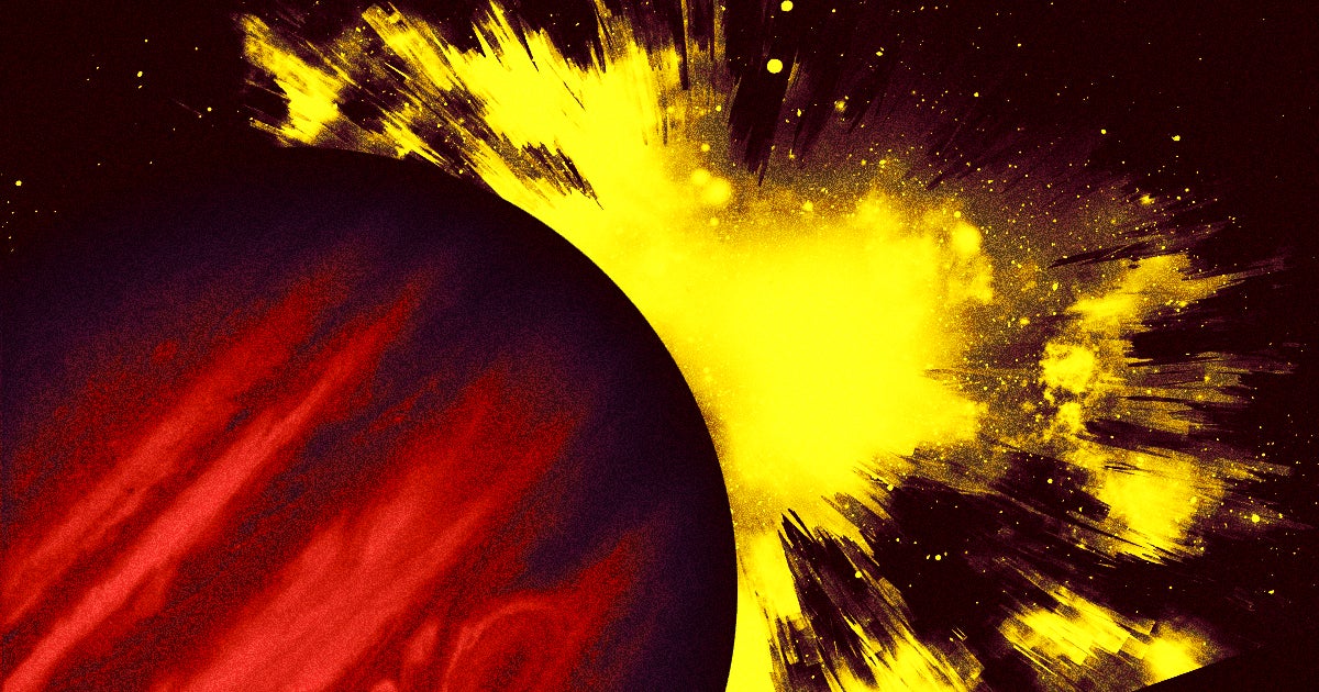 Astronomers observing Jupiter got a surprise on Monday when a large unknown object smashed into the planet’s surface causing a "bright flash of light."