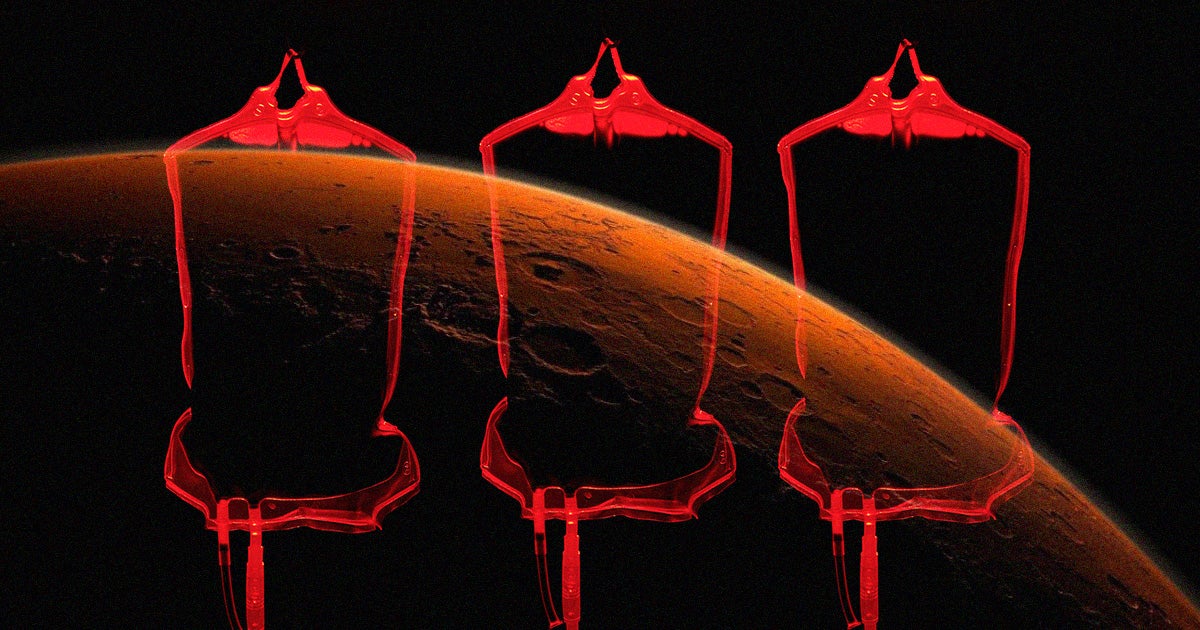 Scientists at The University of Manchester have come up with a macabre new way to turn Martian soil into a stronger material: human blood, sweat, and tears.