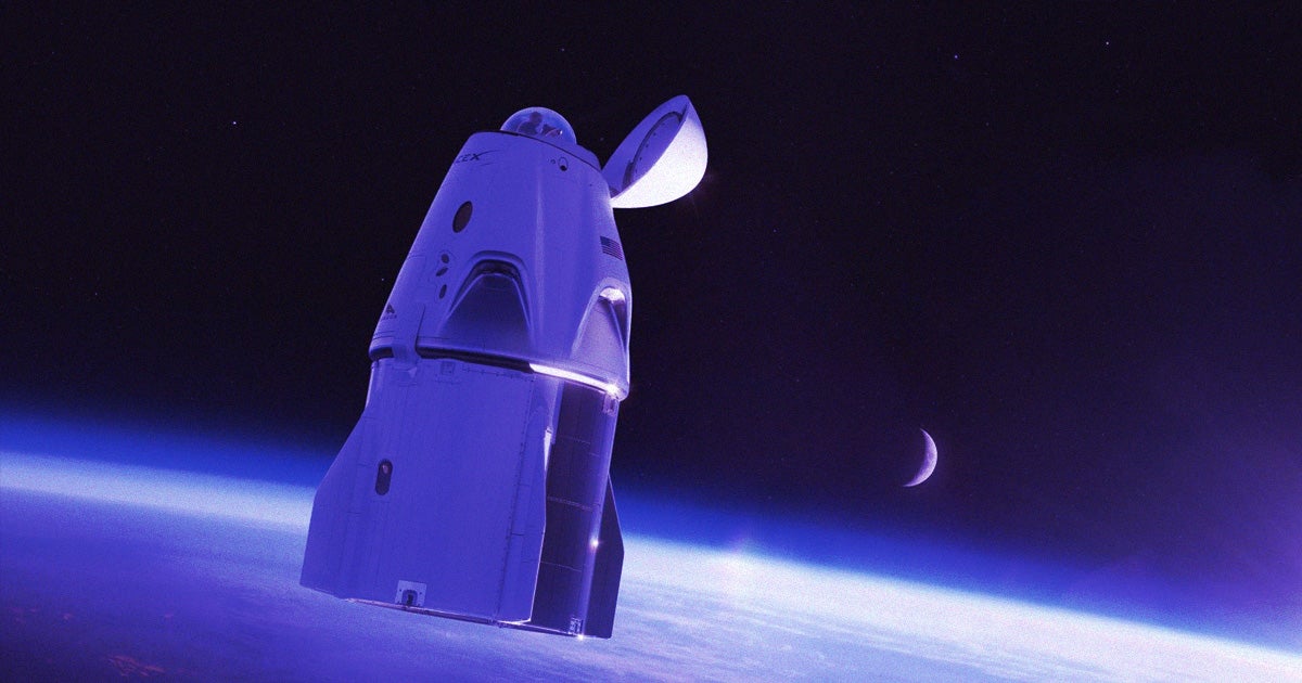 The SpaceX rocket destined to launch the first all-private crew into orbit has officially been rolled out onto the launchpad at NASA's Kennedy Space Center.