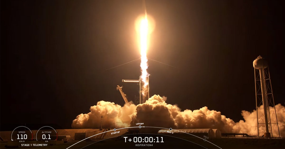 SpaceX has successfully launched the first-ever all-civilian crew into orbit on board its Crew Dragon spacecraft, a historic moment.