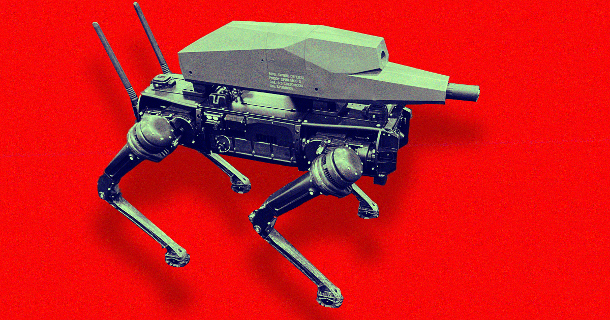 Experts say installing a gun on a robodog marks an inflection point in the development of killer robots — and maybe the tech shouldn't be allowed at all.