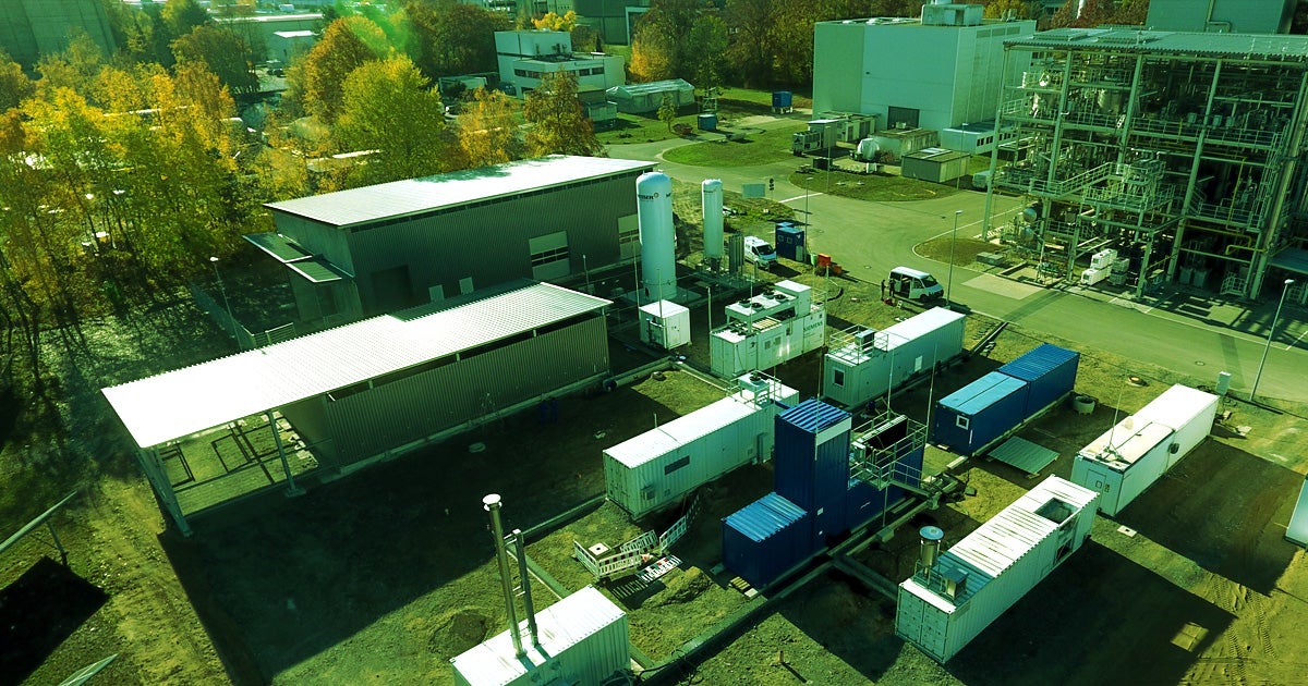 The German government just unveiled a facility that synthesizes jet fuel out of nothing but water and atmospheric carbon dioxide.