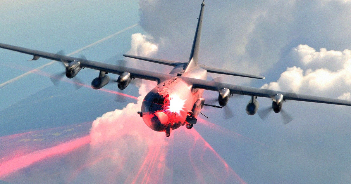 Lockheed Martin delivered a laser weapon called the Airborne High Energy Laser (AHEL) to the Air Force, meant to be mounted to a gunship.