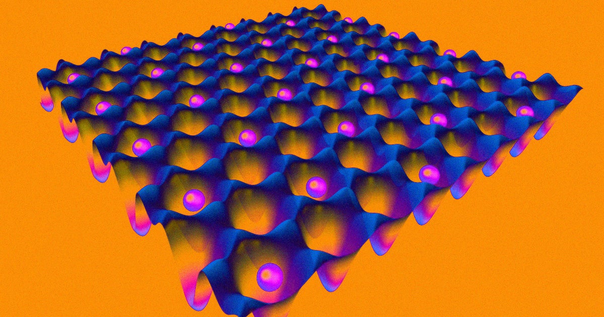 Scientists managed to create — and get a clear image of — a Wigner crystal, which is a lattice structure made entirely of electrons.