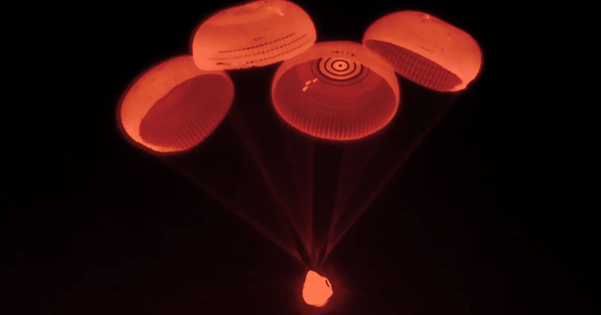 During the descent home, one of the Crew Dragon capsule's four parachutes was slow to deploy by a few seconds — adding last second drama to the mission.